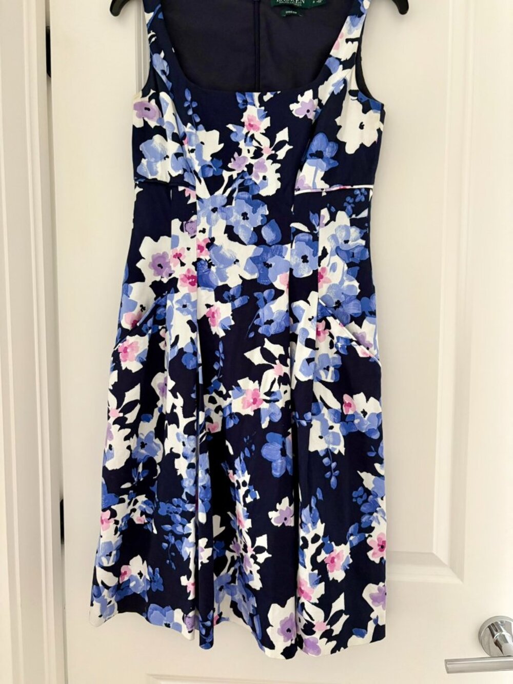 Ralph Lauren Floral Fit & Flare Dress Size 2